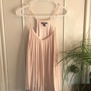 Express blush pink tank top